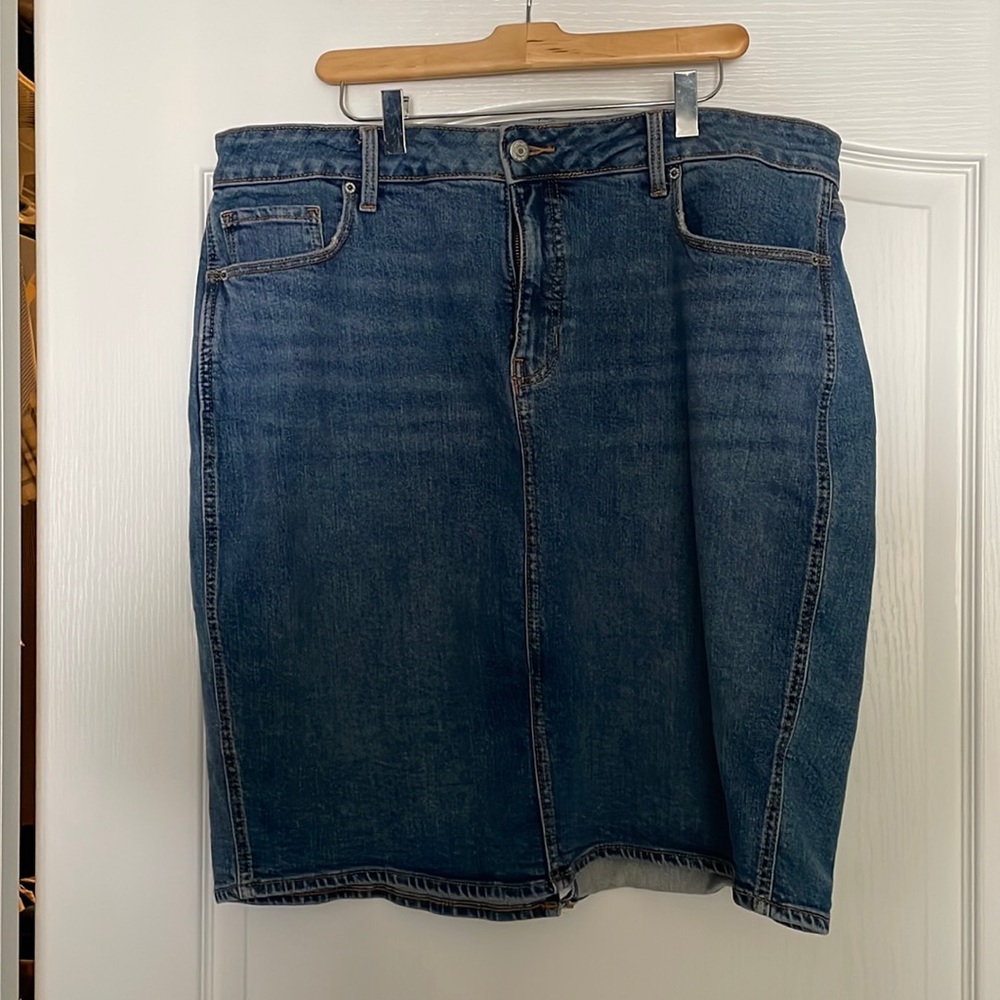 Old Navy Jean Skirt-NWOT Size 18W